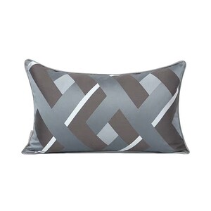 Geometric Blue Cushion 30x50cm