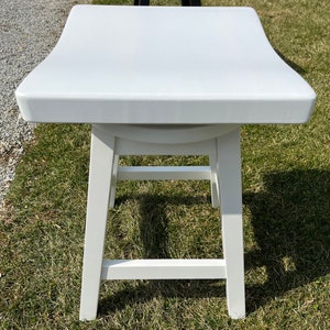 Amish Handcrafted Bar Stool Swivel Seat-FREE SHIPPING
