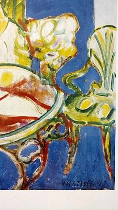 Henri Matisse、PETIT INTERIEUR BLEU Vintage Framed Henri Matisse 30