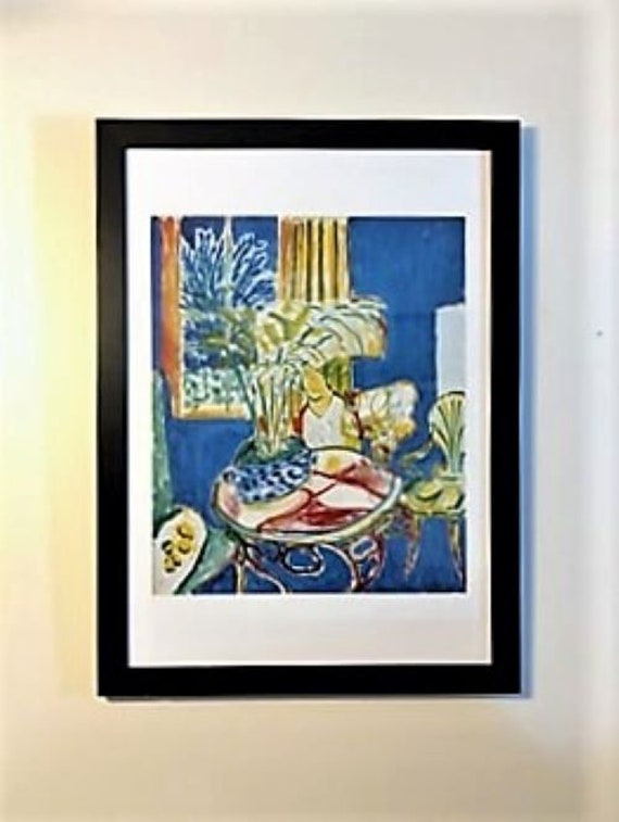 Henri Matisse、PETIT INTERIEUR BLEU HENRI MATISSE Petit Interieur