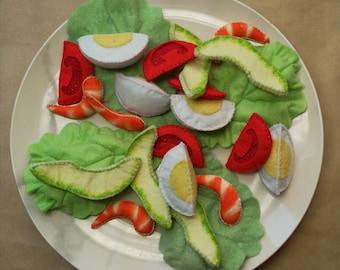 pretend play rubber food