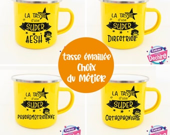 Tasse - idée cadeau directrice - idée cadeau AESH - idée cadeau orthophoniste - idée cadeau psychomotricienne - cadeau de remerciement