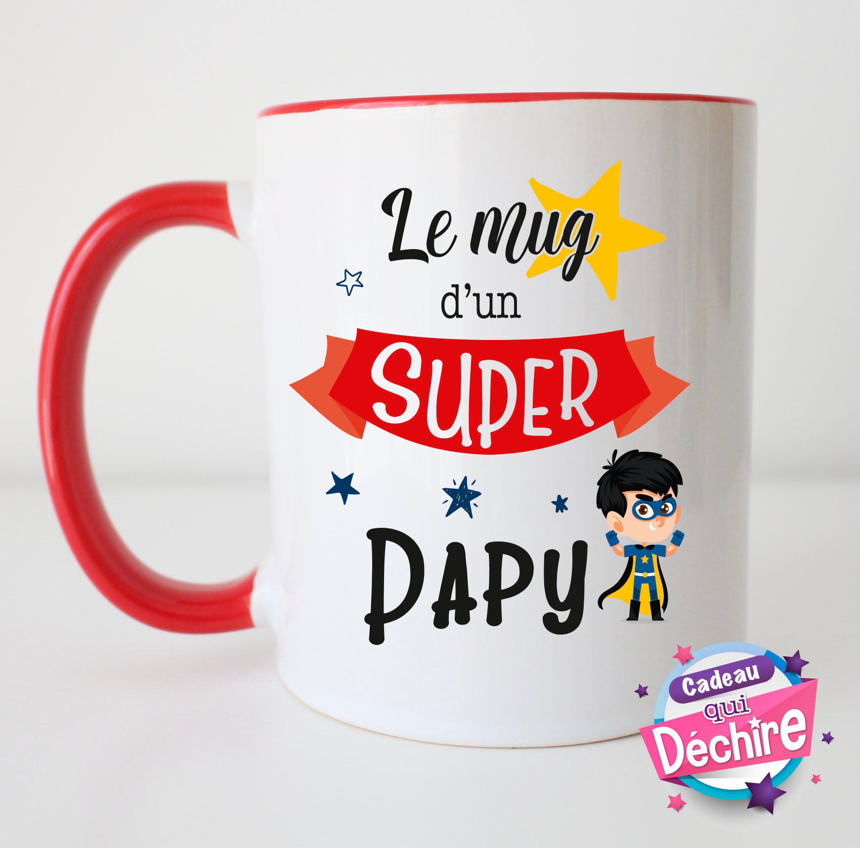 Mug Céramique Papy - Idée de Cadeau Fête Des Papys Mug Papy