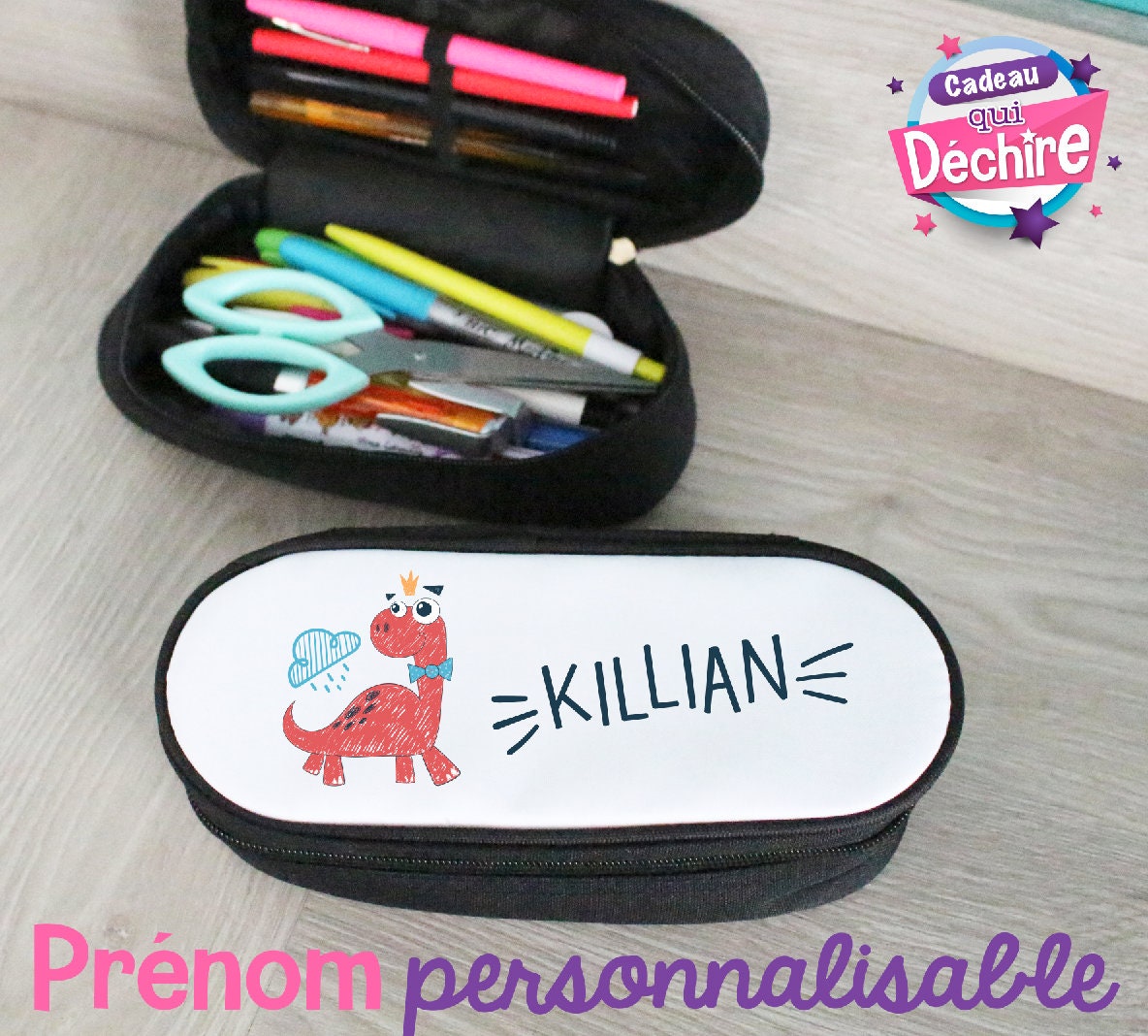 Trousse à Crayons Personnalisable -15 % avec Le Code Trousse sur Site Www.cadeauquidechire.fr
