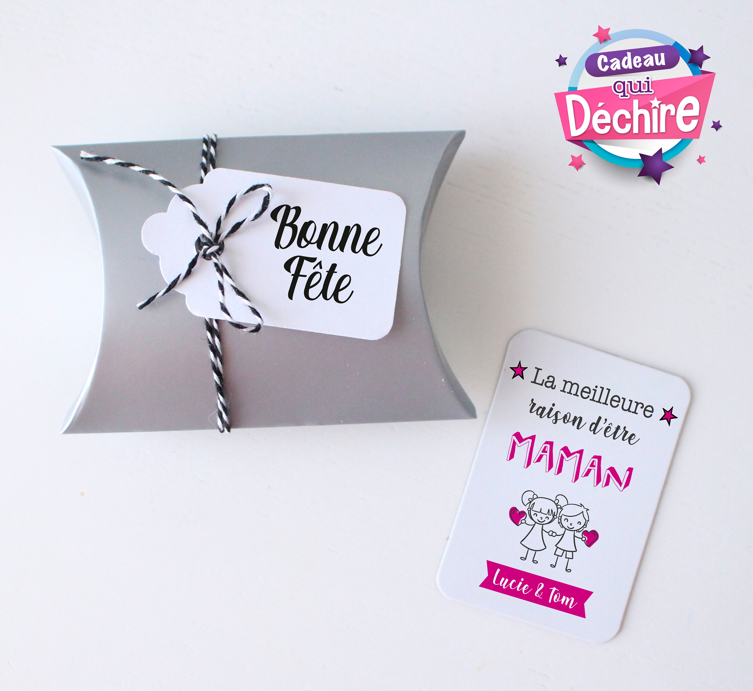 Magnet Pour Maman Personnalisable - Cadeau Fête Des Mères Idée Maman
