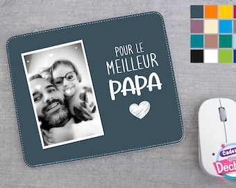 Mouse pad for Dad with your photo - Dad gift - Father's Day gift idea - Birthday gift dad