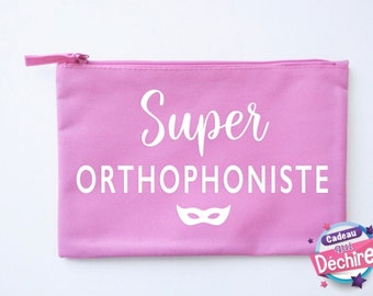 Trousse multi-usages pour orthophoniste - idée cadeau orthophoniste, cadeau orthophoniste