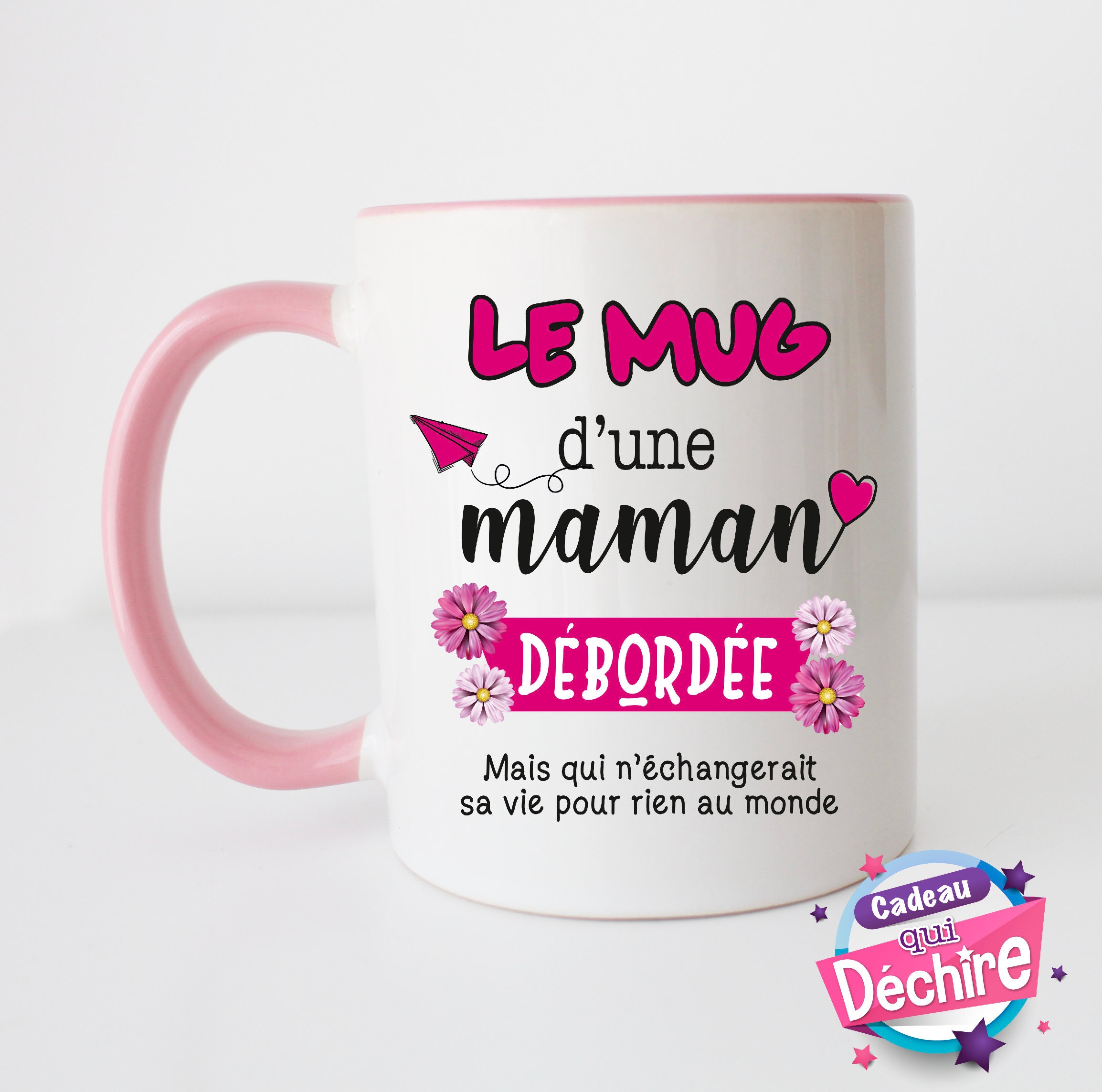 Mug Céramique Pour Maman - Idée de Cadeau Fête Des Mères Mug Anniversaire Maman