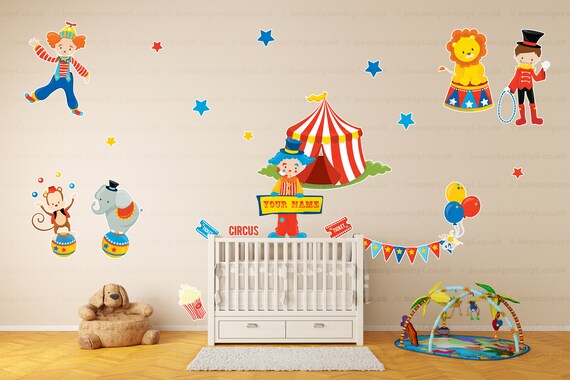 etsy nursery wall stickers