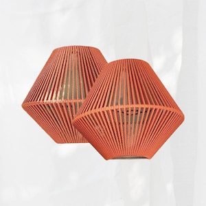 SET Wicker Cotton Wandleuchte Farbe zu wählen, Magic light, Einzigartiges Wohndekor, Moderne Hängeleuchte