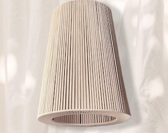 Pantalla de algodón: Linterna colgante Wabi Sabi