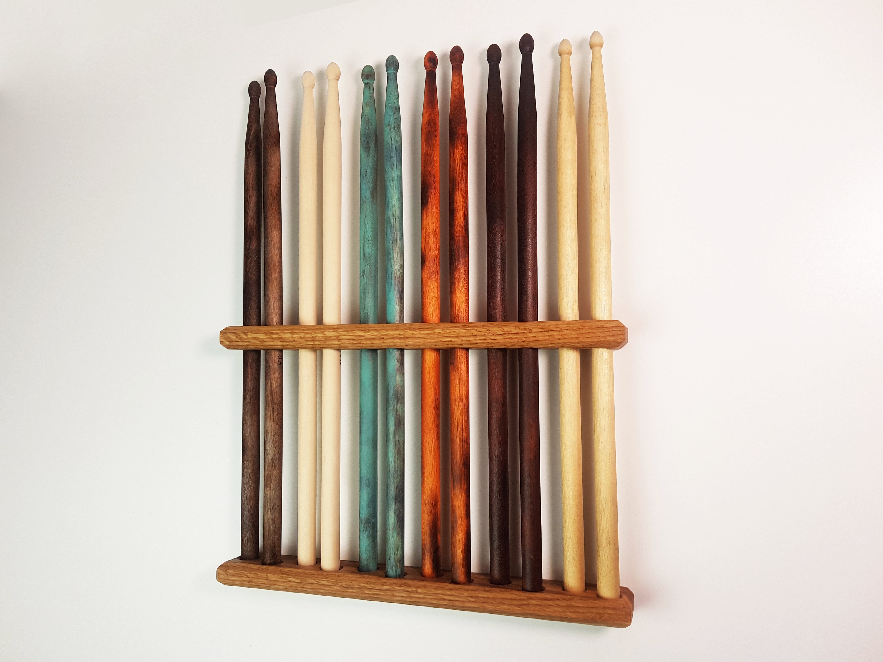 Drumstick Display drumstick wall mounted display rack Etsy