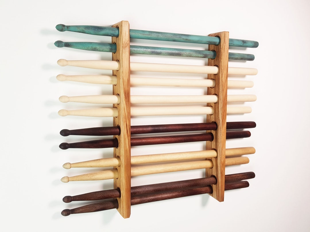 Drumstick Display Drumstick Rack Drumstick Wall Mount Etsy