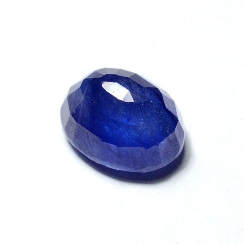 AAA++ Blue Sapphire Oval Shape Loose Gemstone,6.30 Ct
