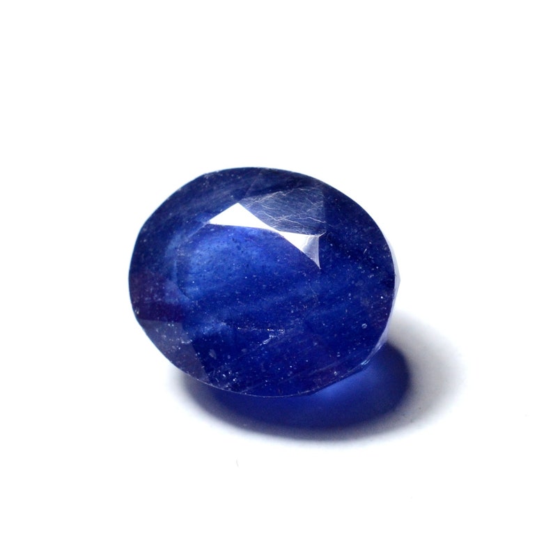 AAA++ Blue Sapphire Oval Shape Loose Gemstone,6.30 Ct