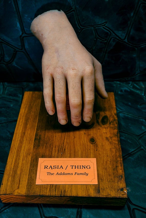 Wednesday Thing Hand Addams Family Cosplay Hand Realistic