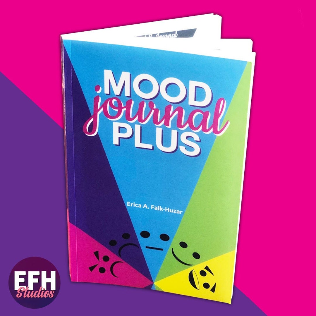 Mood Journal Diary to Track Mood Health Wellness V.1 Etsy