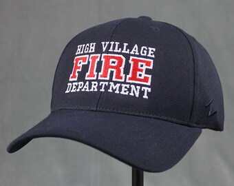 Initials Zephyr® ZH Navy Fitted Cap 