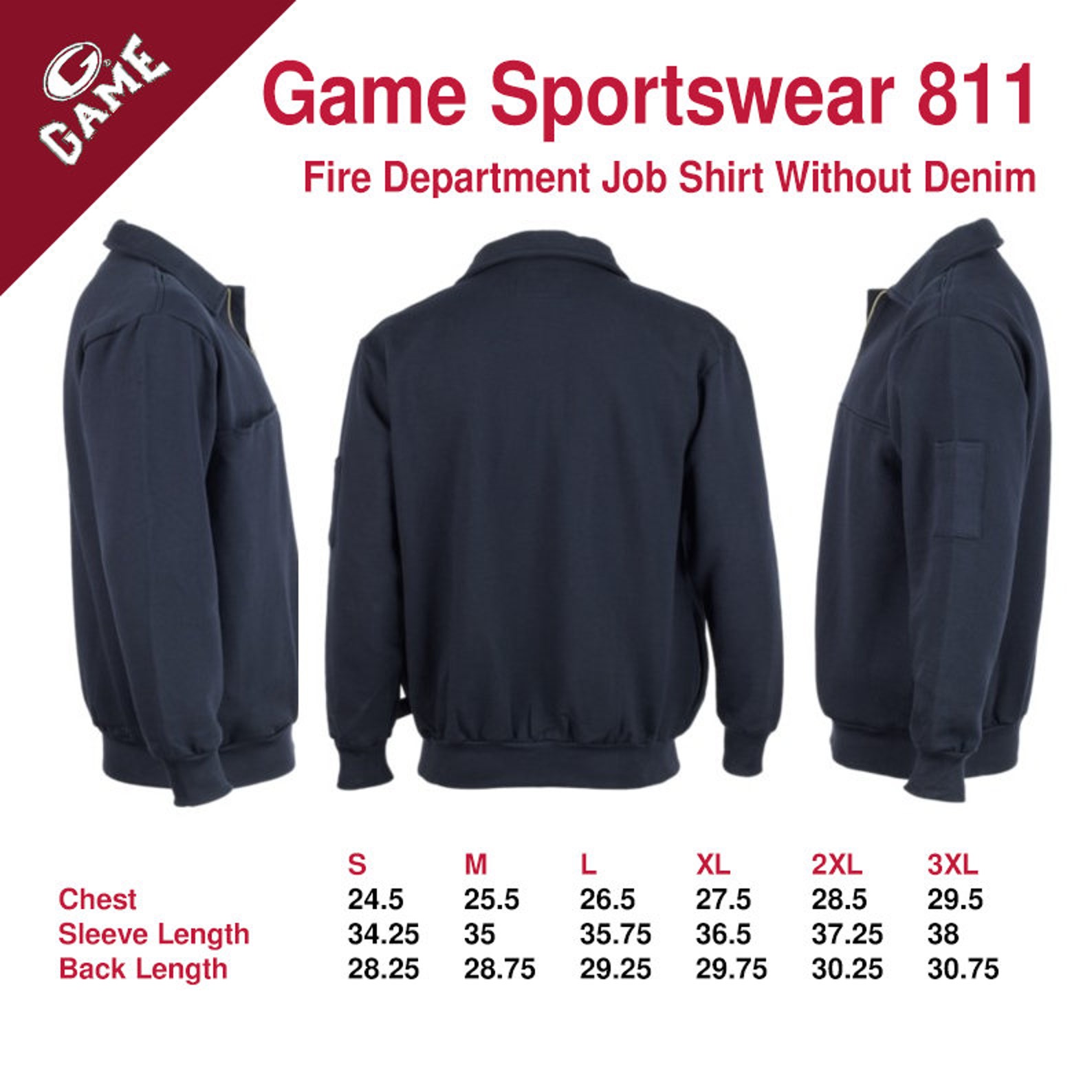 custom fire department job shirts