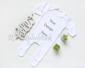 Baby Romper Mockup Etsy