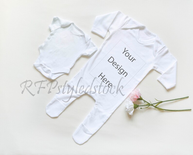 Download Baby Sleep Suit Baby Romper Baby Mockup Baby Vest Custom Baby Gro Art Collectibles Color Puhlsphotography Com
