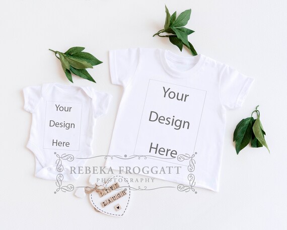 Tshirt Mockup Child S Vest Mockup White Tshirt Mockup Etsy