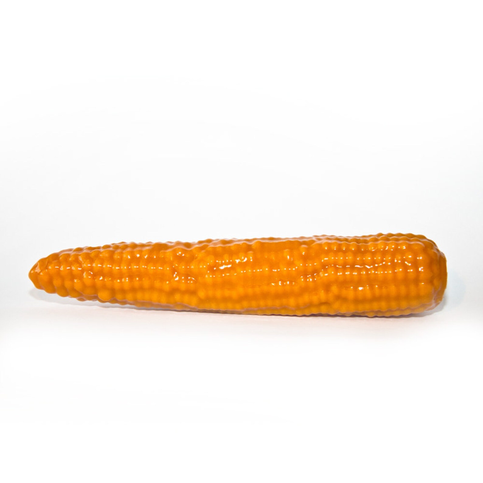 Corn on the cob : smooth silicone dildo with color change when image 0.