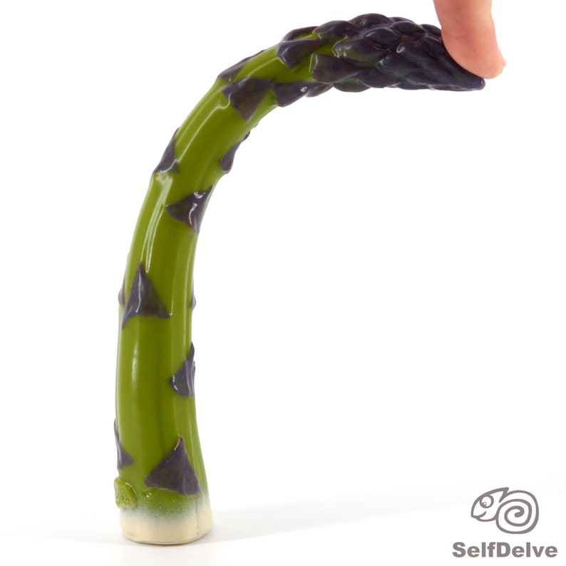 Asparagus: long, slender vegetable dildo image 6