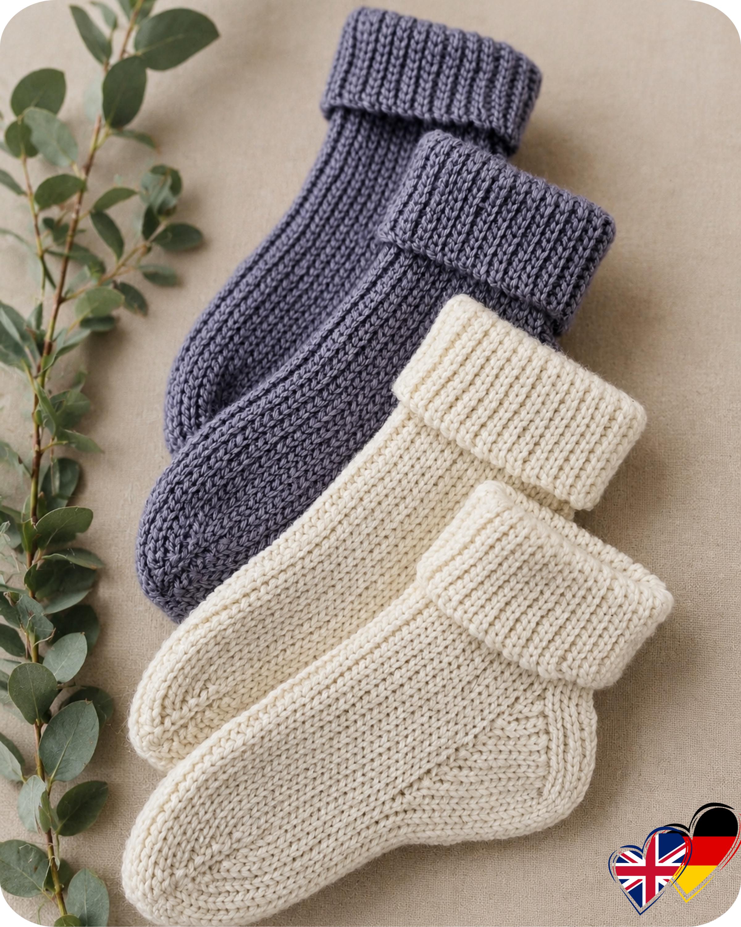 かぎ針編みの靴下 - Etsy 日本