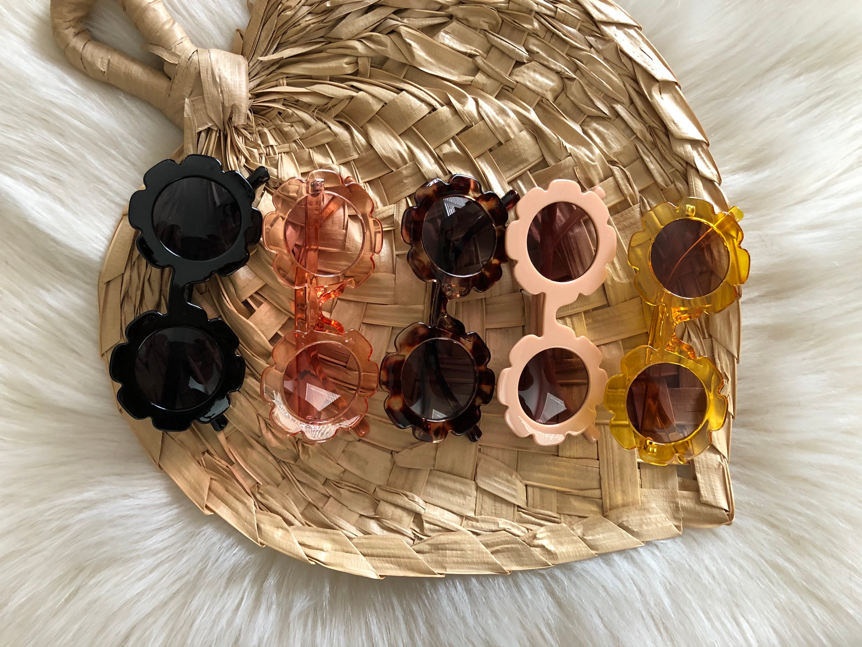 Flower Sunglasses Toddler/Kids Etsy