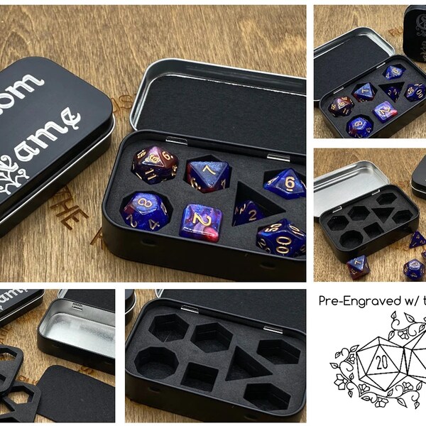 Dnd Dice Foam Inserts Etsy