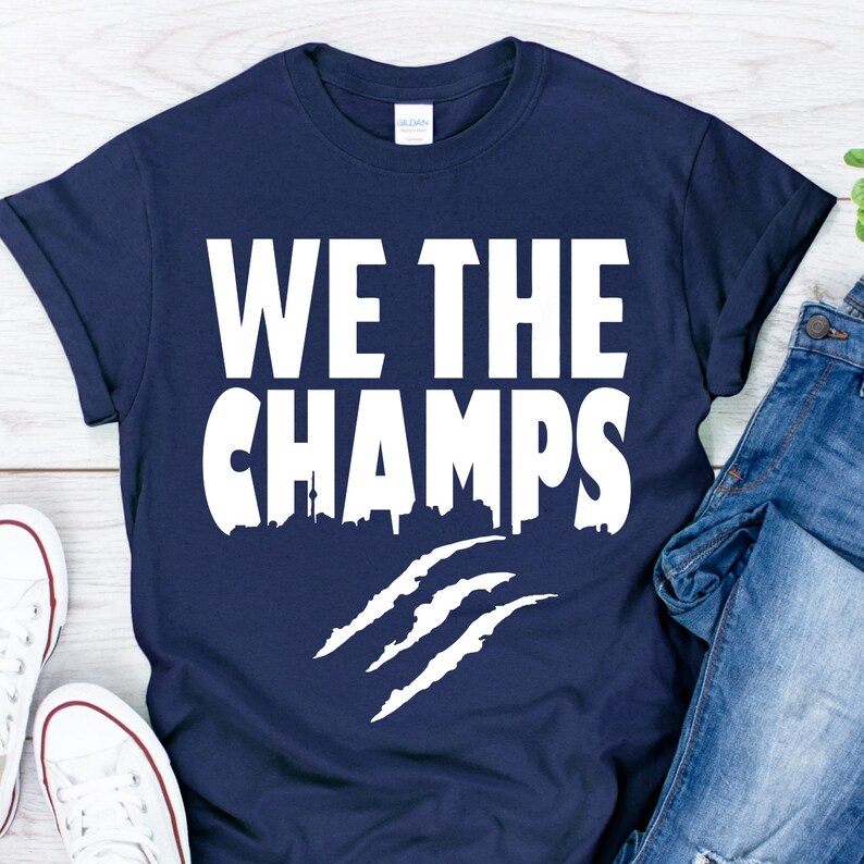 we the champs raptors shirt
