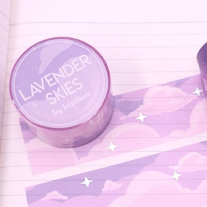 Lavender Skies Washi Tape