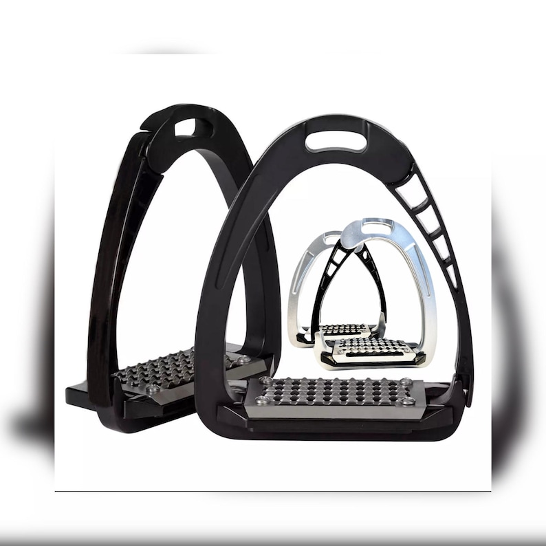 Horse Safety Stirrup Irons Quick Release Stability Equestrian Aluminium Stirrups 4.75"