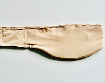 Ceinture de stomie horizontale beige ceinture de soutien de stomie ceinture de colostomie de soutien de hernie ceinture d'iléostomie d'urostomie de hernie pour femmes et hommes