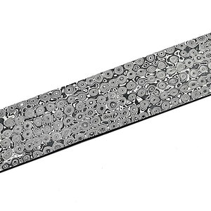 Premium Damaszener Billet Bar Regentropfen Stahl Blank Blatt Billet Bar 25cm 30cm Bush Crafts Werkzeuge, die Bar