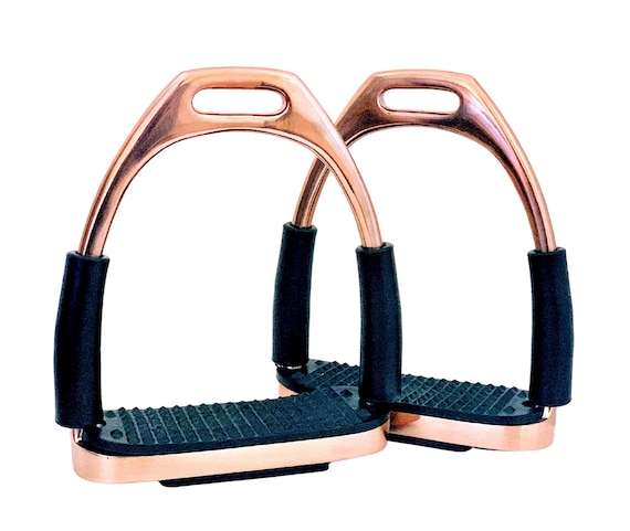 étriers Premium Cheval Cadeau Mors Étriers De Sécurité équitation – Dégagement Rapide, Fer & Aluminium, Taille 4,75 étriers Fer Aluminium 4.75 Pouces
