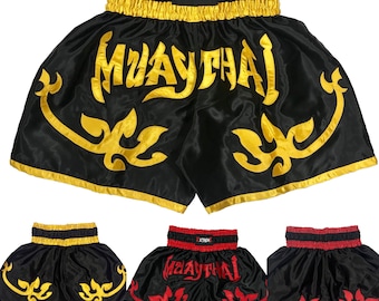 EXTREME Muay Thai Fight Short MMA Grappling Kick Boxing Trunks Arts Martiaux