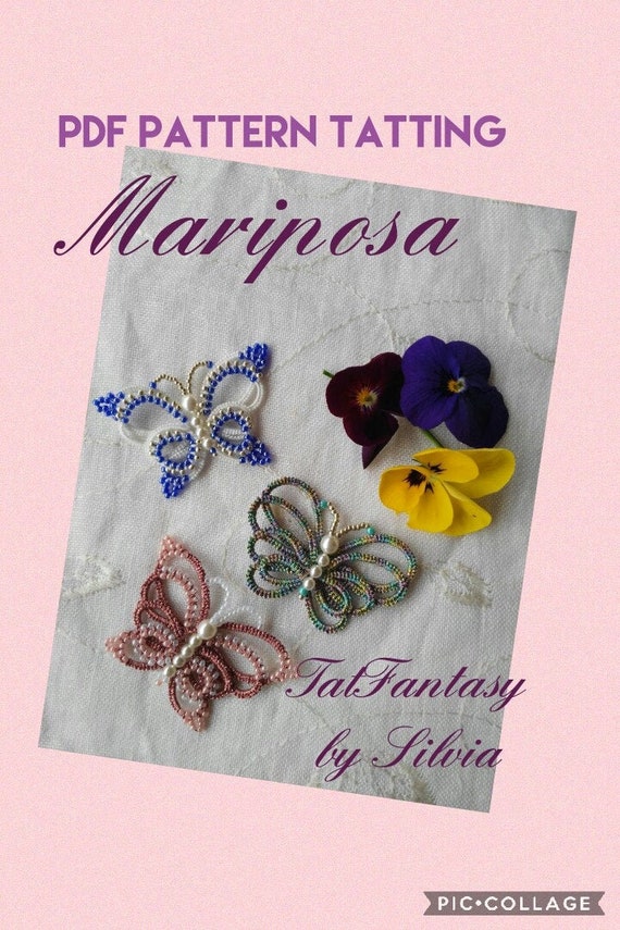pattern tatting "Mariposa"