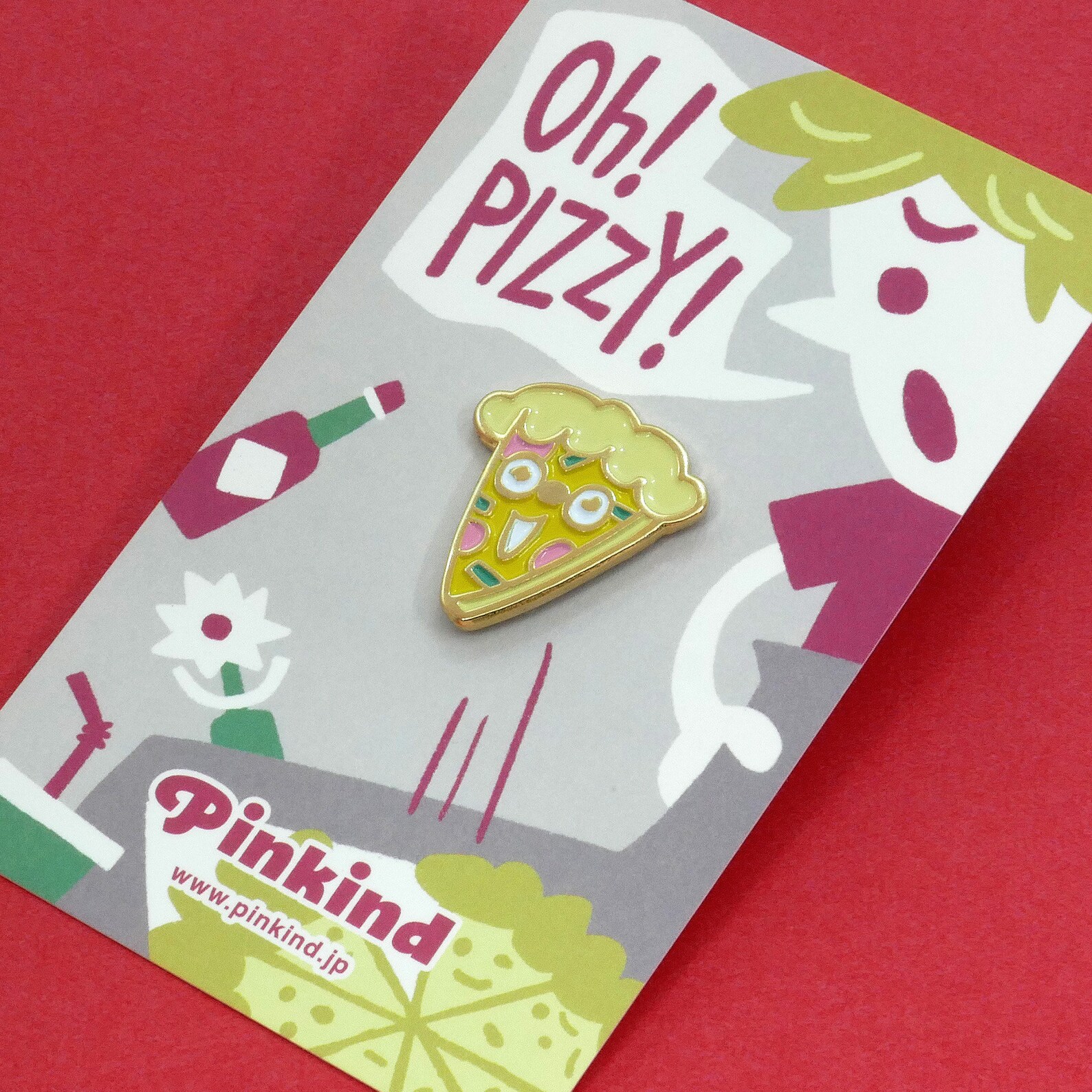 PIZZY PIZZA Pin Badge Etsy