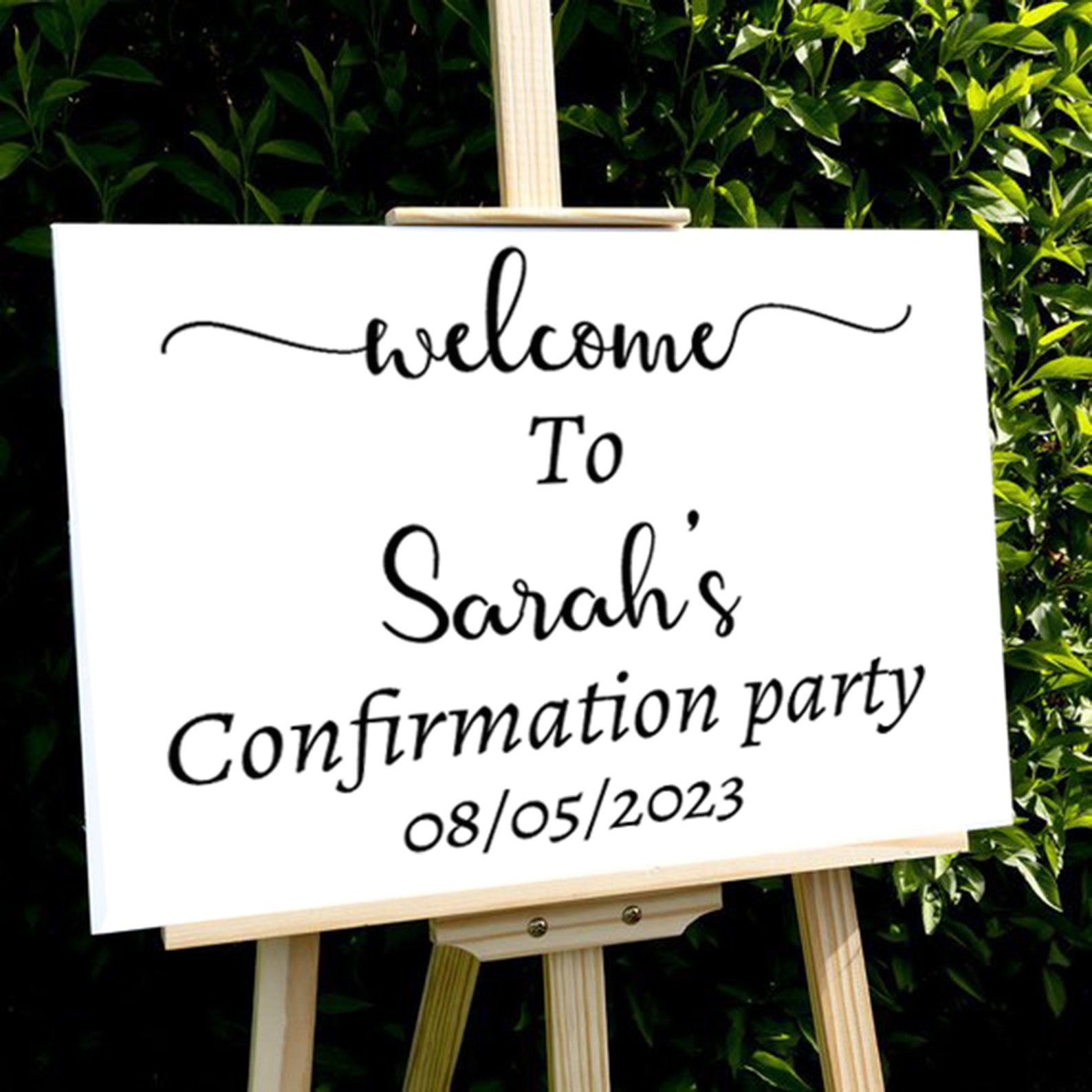 Communion & Confirmation Decal Stickers Personalised, Acrylic ...