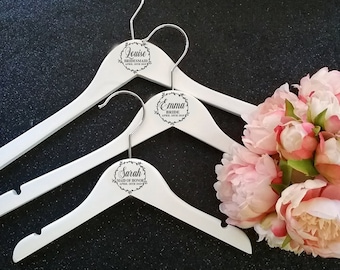 Adesivos personalizados para cabides de casamento - Adesivos personalizados para cabides de casamento