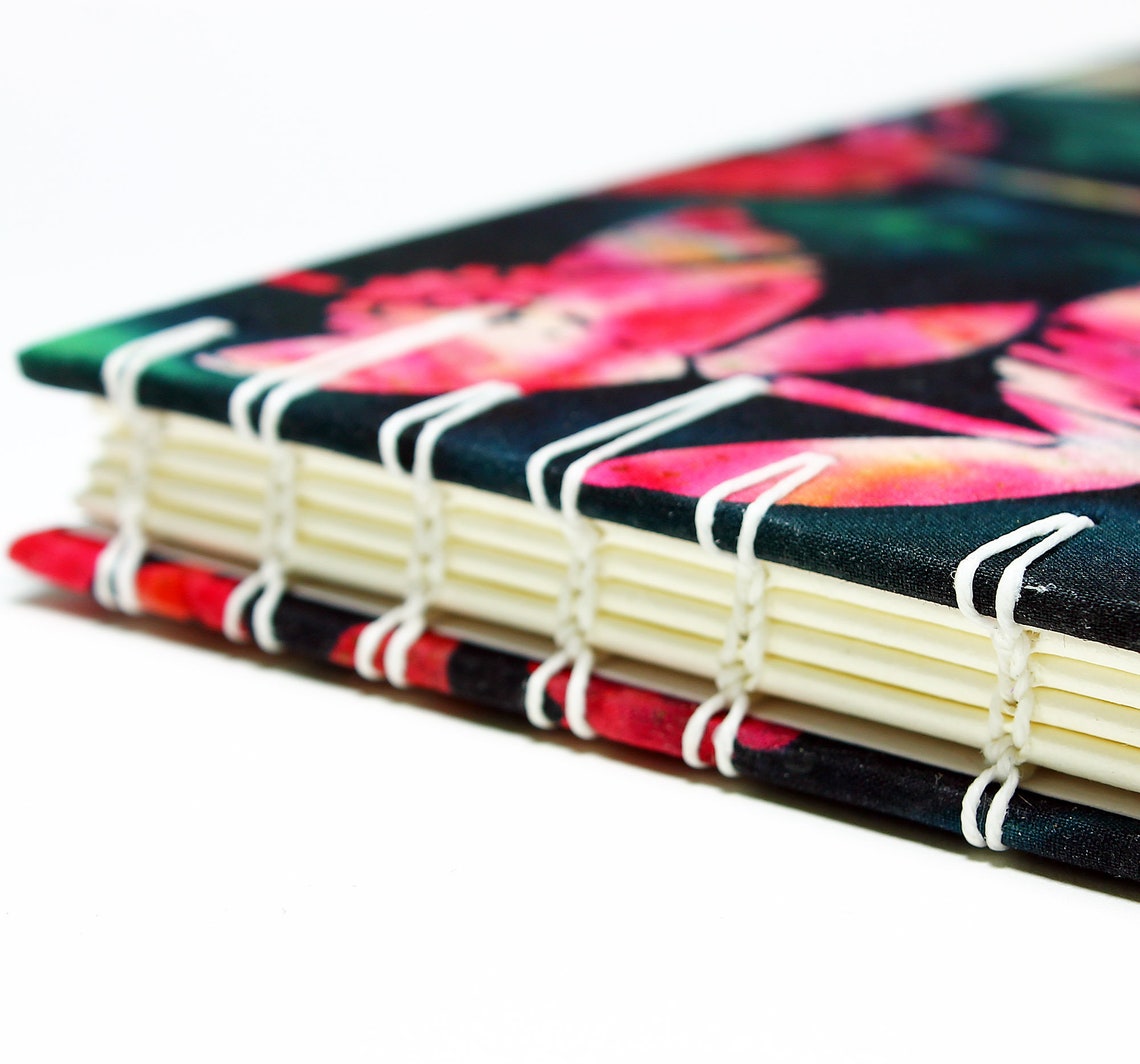 Handmade Sketchbook 5 3/4 x 8 Inches 32 Pages 140 CP Etsy
