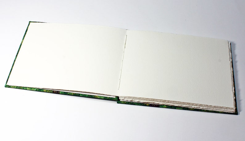 Watercolor Sketchbook 6 x 8 Inches 32 Pages 140 Fabriano Artistico Paper Hand Sewn Binding Handbound Hardcover Book Klimt 760105741623 image 6