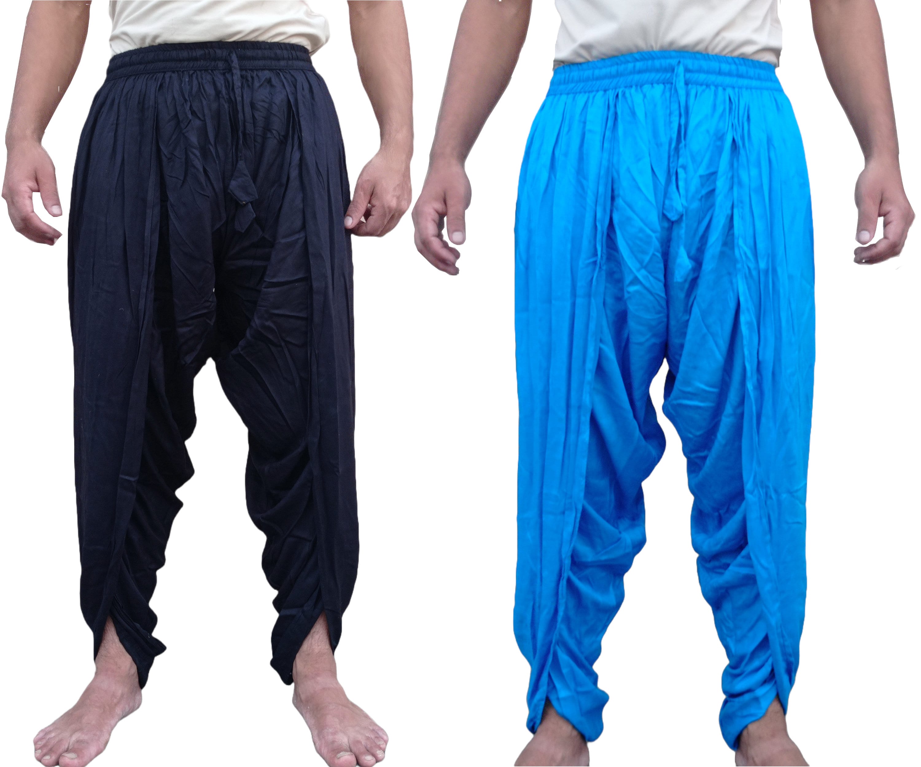 The Veshti Company Printed Cotton Men Harem Pants - Buy The Veshti