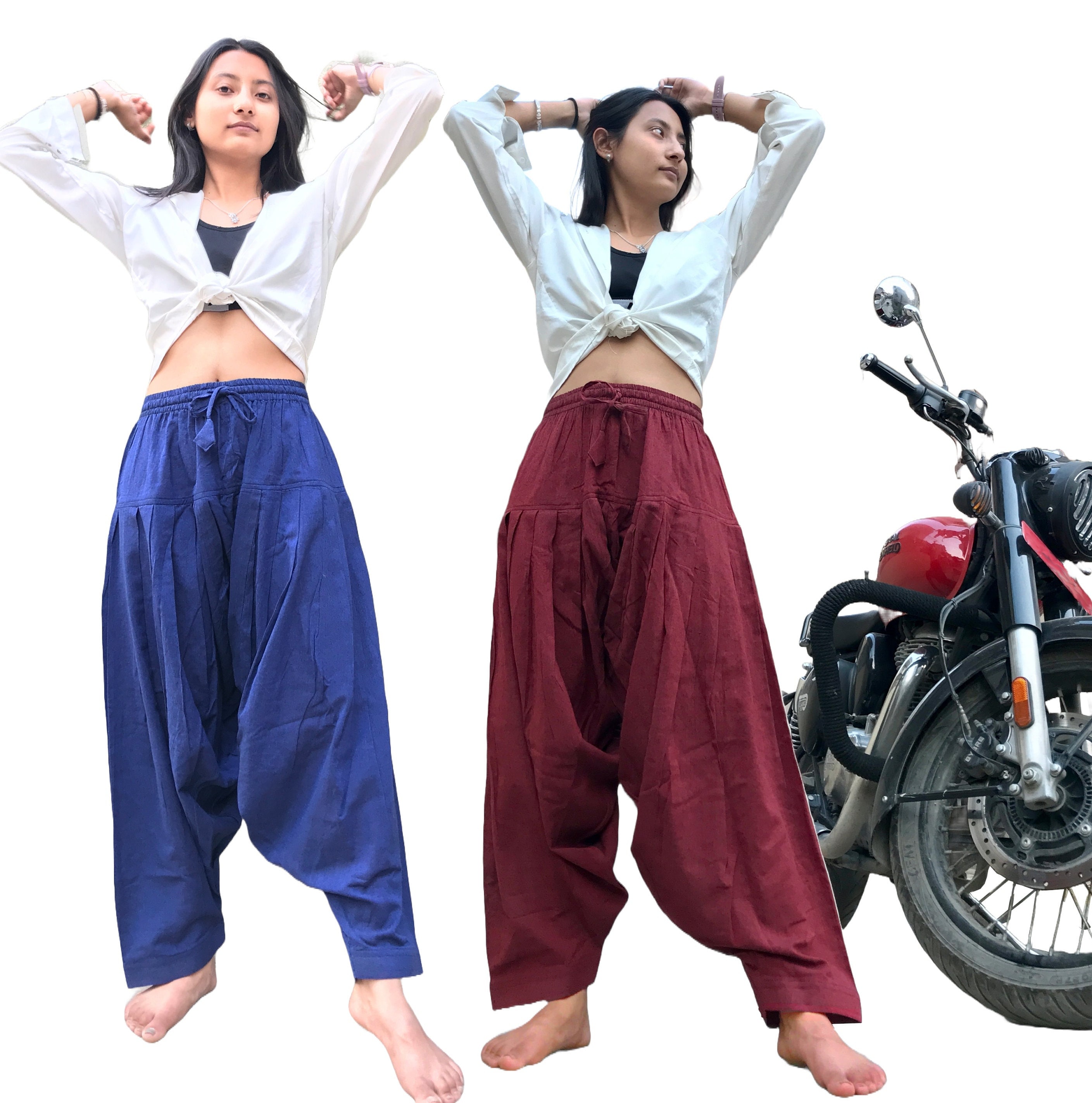 Wide Leg,harem ,patiyala Punjabi Pakistani Indian Ladies