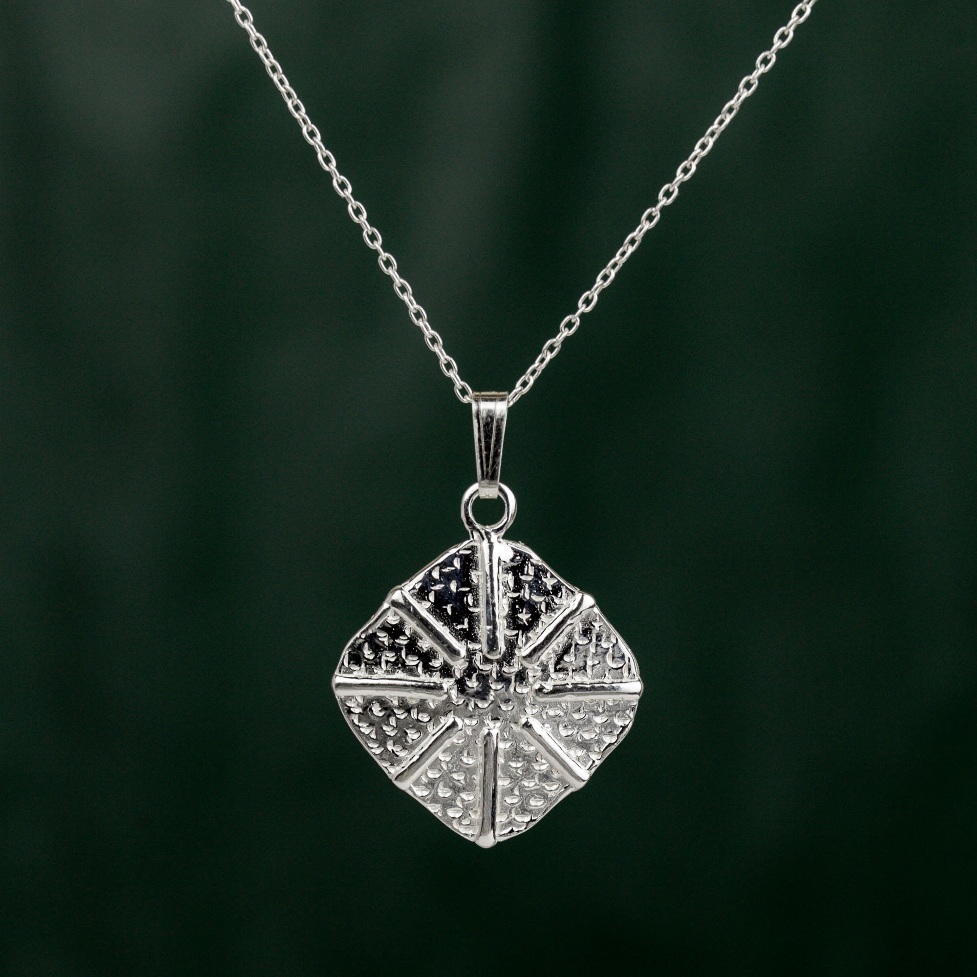 Hand-crafted Sterling Silver Pendant Made in Seville Spain