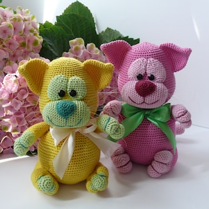 Pattern: Amigurumi Cat- PDF Crochet pattern in English