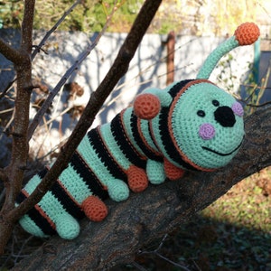 Pattern: Caterpillar amigurumi pattern - Pattern in English