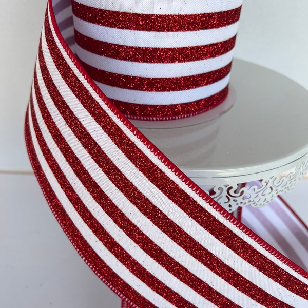 Candy Stripe Ribbon - Etsy